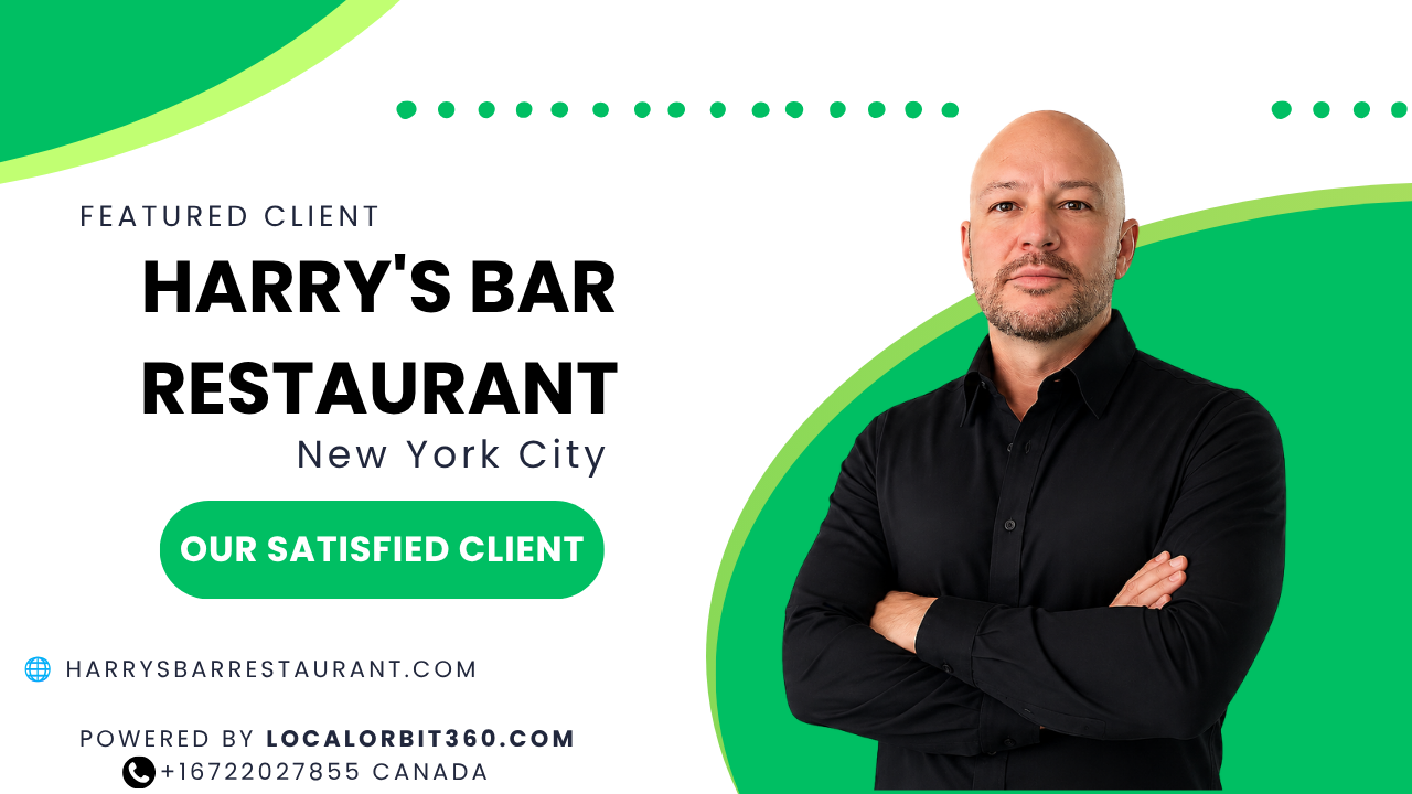 Harry — Owner, Harry's Bar Restaurant NYC